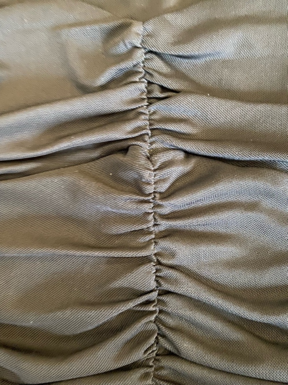 Dynamite Black Ruched Front Tank - Picture 7 of 9